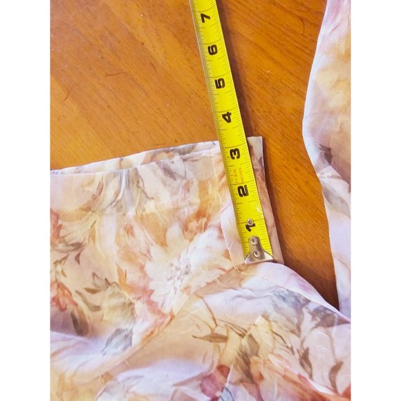 Macys‎ Floral Flowy Dress set Size 2X Pink Flowy - Picture 7 of 11